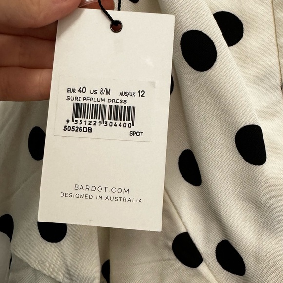 Bardot Suri Peplum Dress - Picture 8 of 8